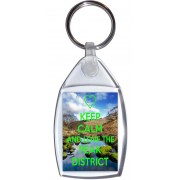 Keep Calm and Love the Peak District - Keyring