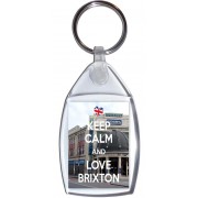 Keep Calm and Love Brixton - Keyring