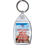 Keep Calm and Let Human Resources Handle It - Keyring