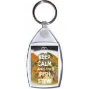 Keep Calm and Love Irish Stew - Keyring
