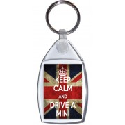 Keep Calm and Drive a Mini - Keyring