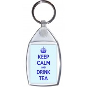 Keep Calm and Drink Tea - Keyring