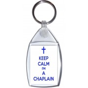 Keep Calm I'm a Chaplain - Keyring