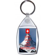 Keep Calm and Love Switzerland - Keyring