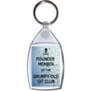 Founder Member of the Grumpy Old Git Club - Keyring