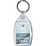 Keep Calm and Love Southend on Sea - Keyring