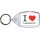 I Love (heart) Lanzarote - Keyring