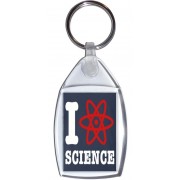 I Love Science - Keyring
