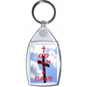Keep Calm I'm a Curate - Keyring