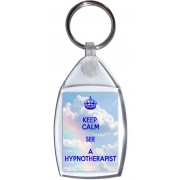 Keep Calm See a Hypnotherapist - Keyring