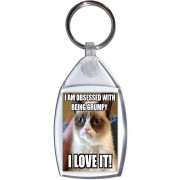I Am Obsessed with Being Grumpy I Love It! - Keyring
