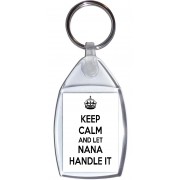 Keep Calm and Let Nana Handle It - Keyring