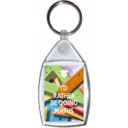 I'd Rather be Doing Maths - Keyring