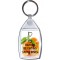 I'd Rather be Eating Tangerines - Keyring