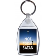 Not Today Satan - Keyring