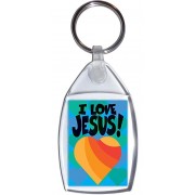 I Love Jesus! - Keyring