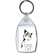 Cool Cat - Keyring