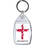 Jesus Loves You - Keyring