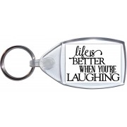 Life is Better when you're Laughing - Keyring