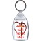 God's Love Never Fails - Keyring
