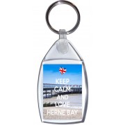 Keep Calm and Love Herne Bay - Keyring