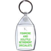 Fishmore and Dolittle Retirement Specialists - Keyring
