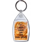 Keep Calm and Love Eggy Bread - Keyring