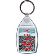 Keep Calm and Love Hayling Island - Keyring