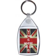 Home is where the Gin Is - Keyring