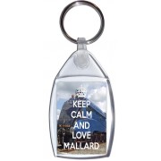 Keep Calm and Love Mallard - Keyring