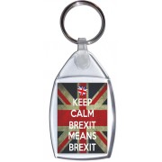 Keep Calm Brexit means Brexit - Keyring