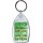 Keep Calm and Love Mint Choc Chip Ice Cream - Keyring