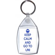 Keep Calm and Go to Uni - Keyring