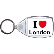 I Love (heart) London - Keyring
