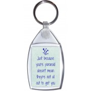 Just because you're paranoid doesn't mean they're not all out to get you - Keyring