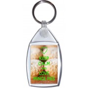 Keep Calm and Love Mince Pies - Keyring