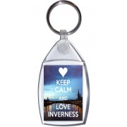 Keep Calm and Love Inverness - Keyring