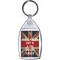 A Balanced Diet is a Gin in Both Hands - Keyring