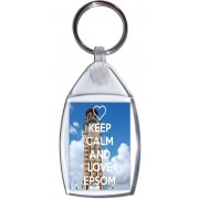 Keep Calm and Love Epsom - Keyring