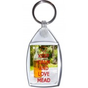 Keep Calm and Love Mead - Keyring