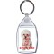 Keep Calm and Love a Bichon Frise - Keyring