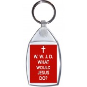 W. W. J. D. What Would Jesus Do? - Keyring