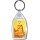 Keep Calm and Love Lemon Curd Tart - Keyring