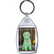 Keep Calm and Love an Eskipoo - Keyring