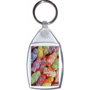 Keep Calm and Love Jelly Babies - Keyring