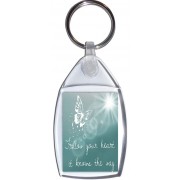 Follow your heart it knows the way - Keyring