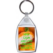 Keep Calm and Love Chicken Nuggets - Keyring