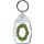 Christmas Holly wreath - Keyring