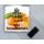 Keep Calm and Eat Tangerines - Square Acrylic Fridge Magnet