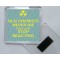 Old Chemists Never Die They Just Stop Reacting - Square Acrylic Fridge Magnet